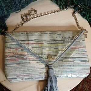 Stylish Recycled Paper Pretty Ships Women's Bag Purse Clutch